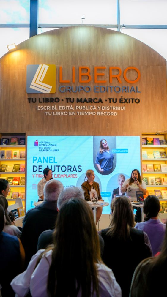 Vanina Guajardo en la Feria Internacional del Libro de Buenos Aires